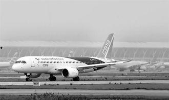 国产大飞机滑行视频,翱翔蓝天，见证中国航空工业新里程