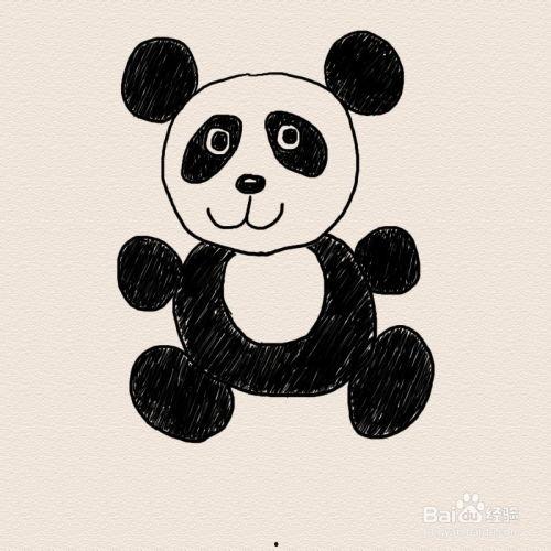 国产大熊猫绘画教程视频,轻松绘制萌态可掬的国宝形象
